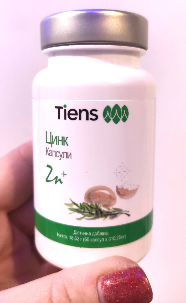 

Капсулы с цинком Тяньши"- при дефиците цинка в организме, 60 капс