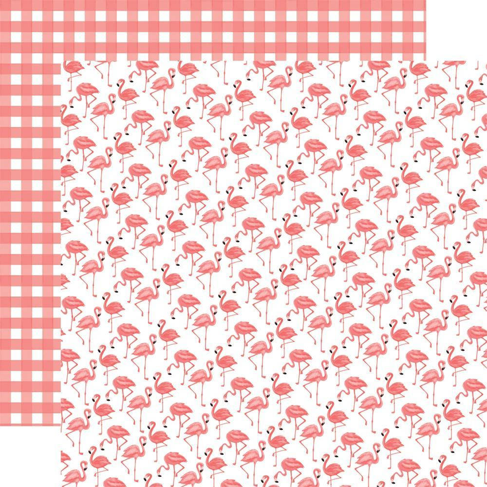 

Папір двосторонній - Flamingos - Best Summer Ever - Echo Park - 30x30