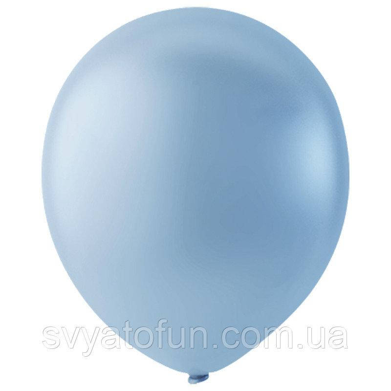 

Латексные шарики 12" пастель Light Blue (голубой) 20шт/уп Мексика