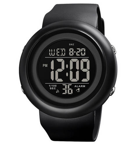

Водонепроницаемые часы мужские наручные с подсветкой Skmei 1786 All Black