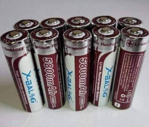 

Аккумулятор Li-Ion X-BALOG 14500 5800mAh 4.2V R6 AA