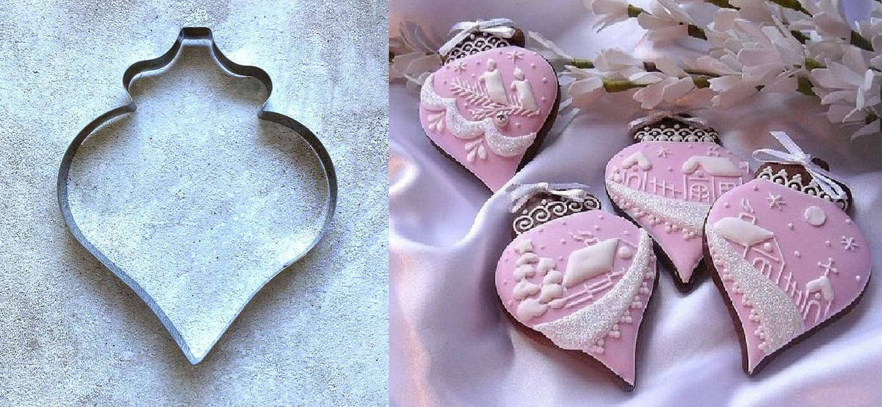 

Вырубка для пряника Елочная игрушка