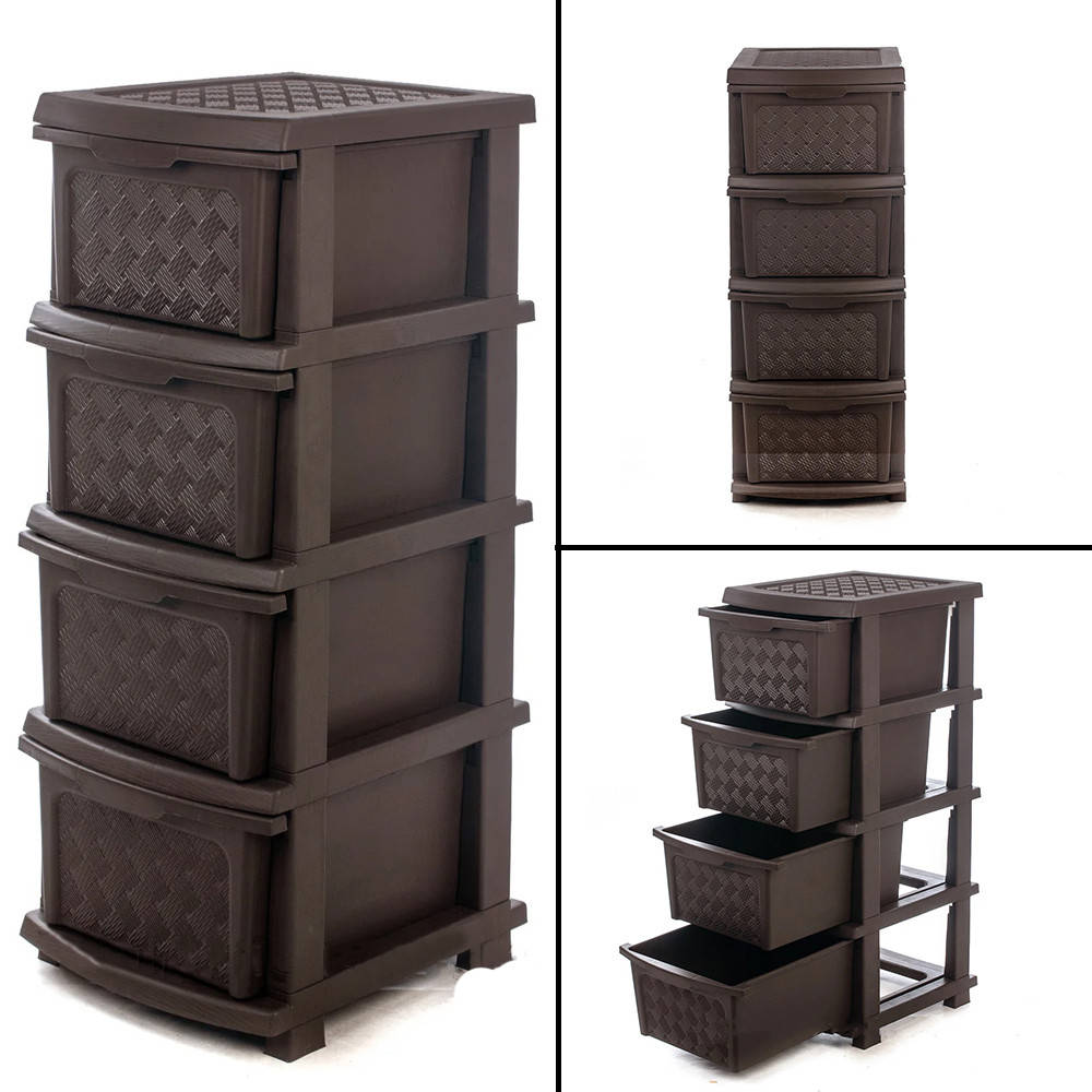 

Пластиковый комод R-PLASTIC 34*40*86 СМ