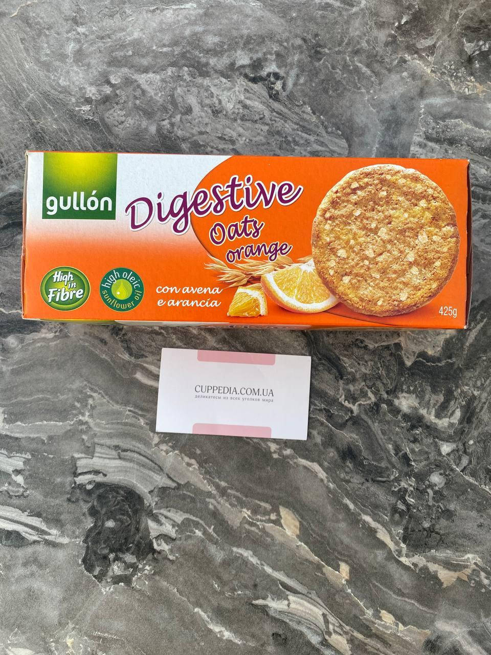 

Печенье Gullon Digestive Oats Orange 425 грм