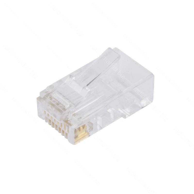 

Штекер компьютерный сетевой 8P8C (RJ-45), CAT.6