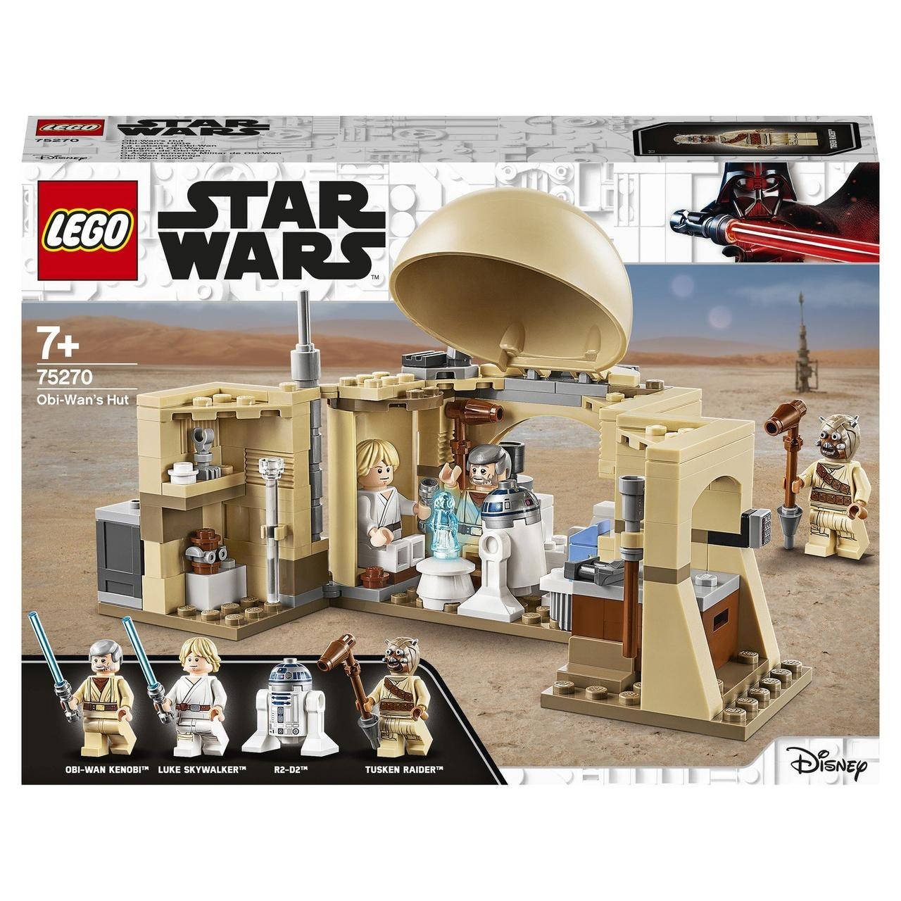 

Конструктор LEGO 75270 Star Wars Хижина Оби-Вана Кеноби 200 деталей | Лего звездные войны оригинал, Разные цвета