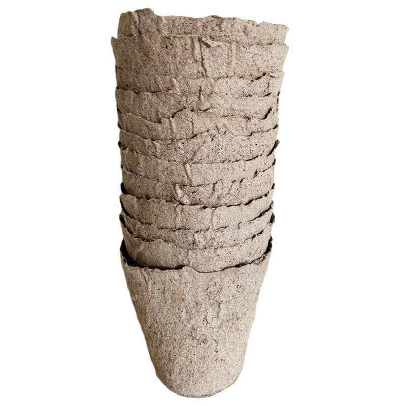 

Торфяные горшки ZRостай 80х80 12 шт (torf-gor-80-12)