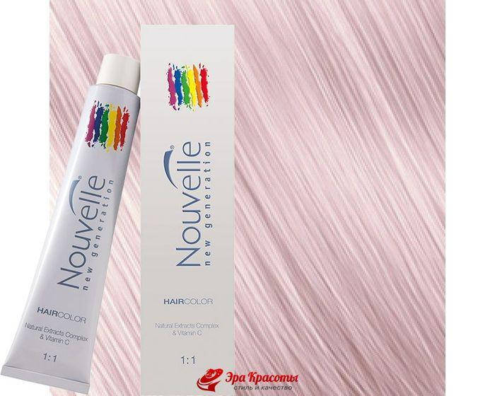 

Крем-краска для волос 9.206 Розовый лёд Nouvelle Hair Color, 100 мл