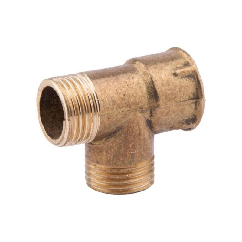 

Тройник латунный 1/2" ВНН (15)