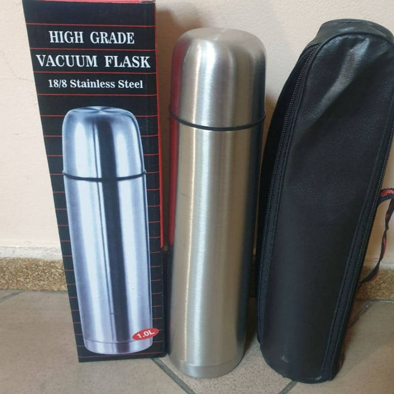 

Термос металлический 1 литр HIGH GRADE VACUUM FLASK
