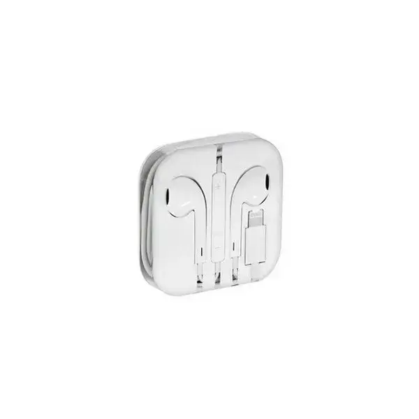 

Проводные наушники WUW R32 White вкладыши без микрофона, Lightning (Уцененный), Белый