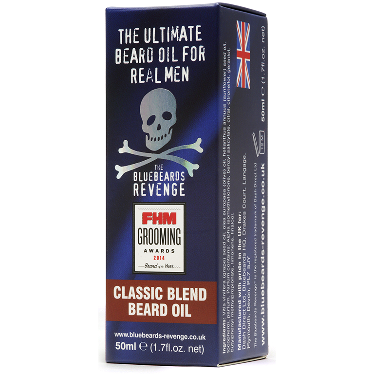 

Масло для бороды The Bluebeards Revenge Classic Blend Beard Oil 50мл