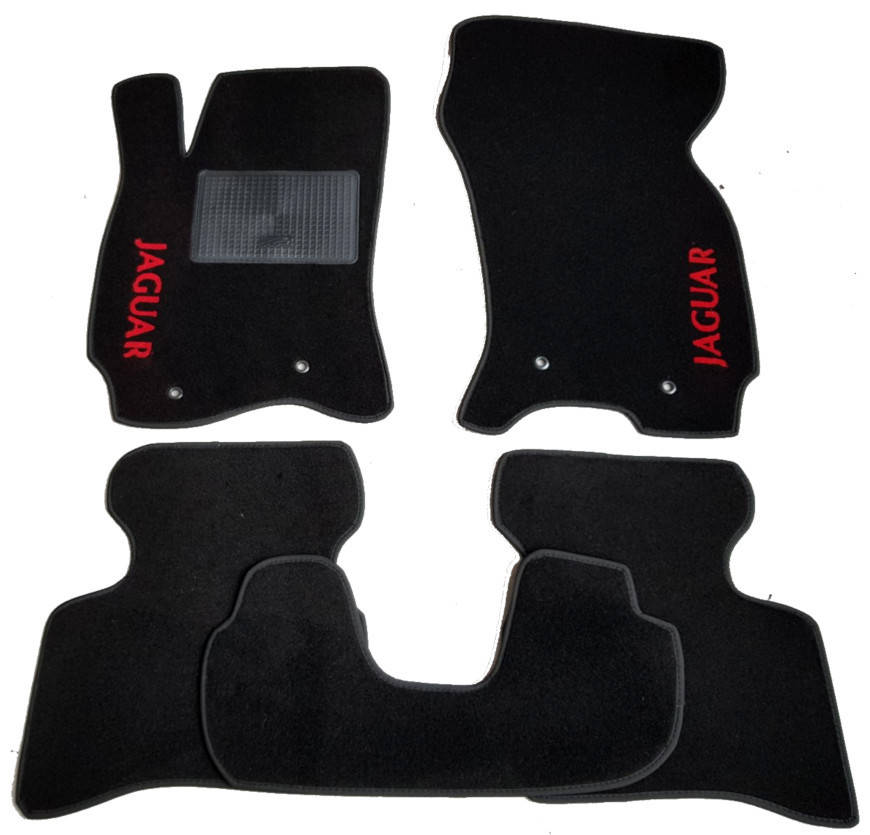 

Текстильные коврики в салон Jaguar X-Type 2001-2009, 5 шт. (CIAK, чёрный), Черный