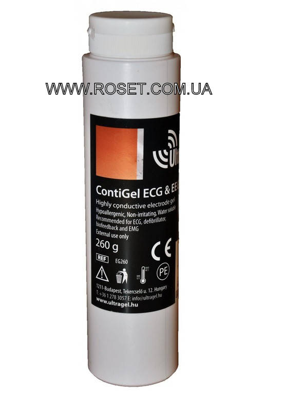 

Соединительный гель для миостимуляции Ultragel ContiGel ECG & EEG & DEFI 260 g.