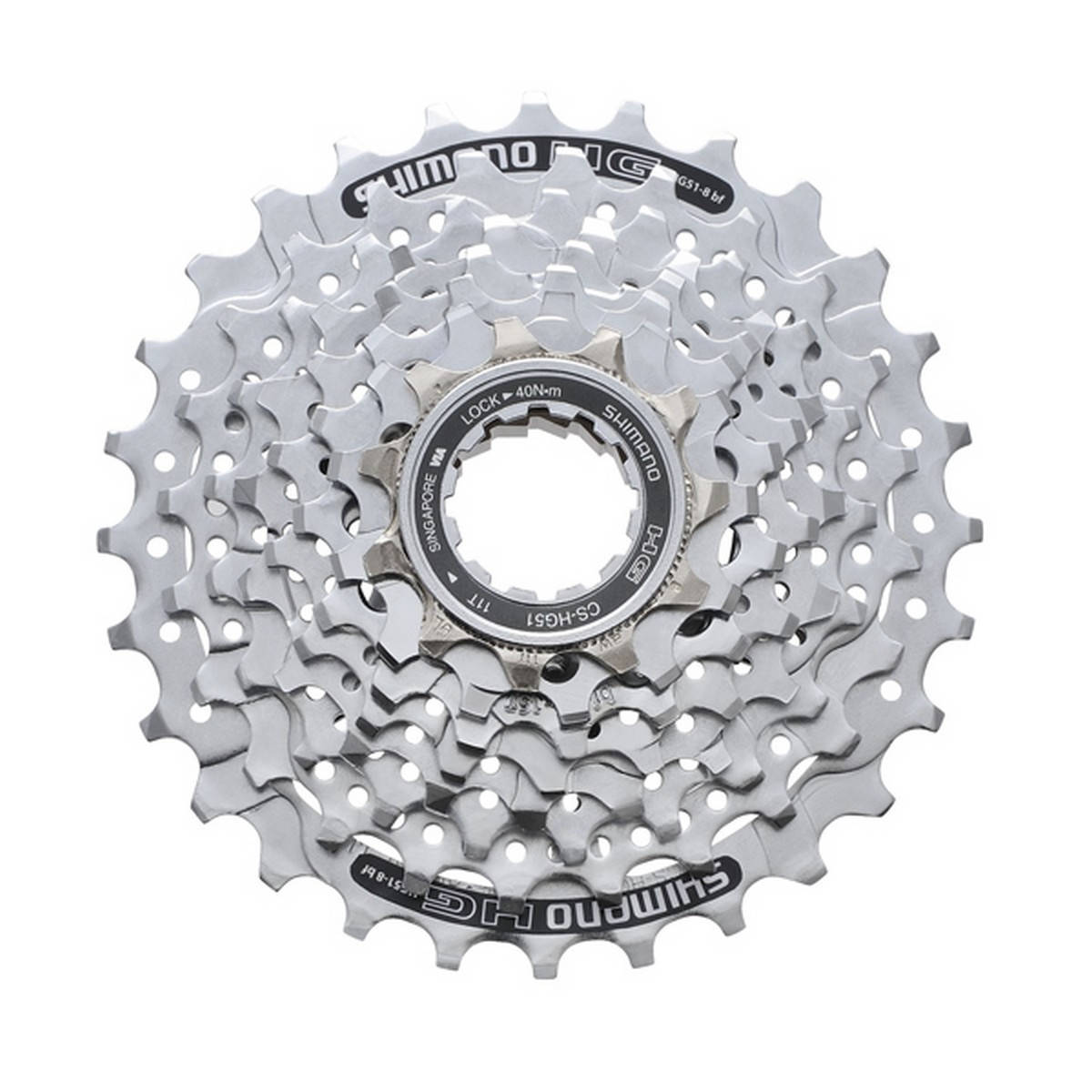 

Касета Shimano Alivio CS-HG51 11-32 8 зірок