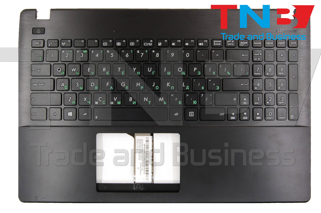 

Клавиатура ASUS X551C X551CA X551CAV Черная с топкейсом, Черный