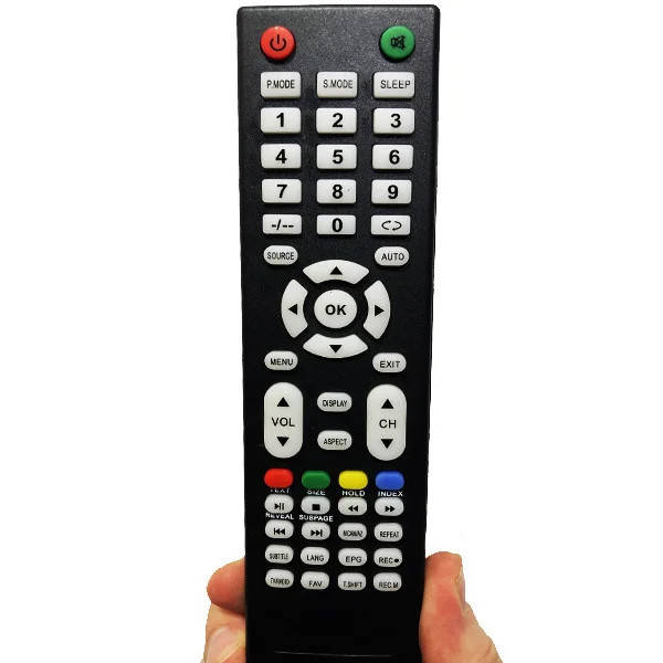 

Пульт для телевизора romsat 55umt16512t2, Черный