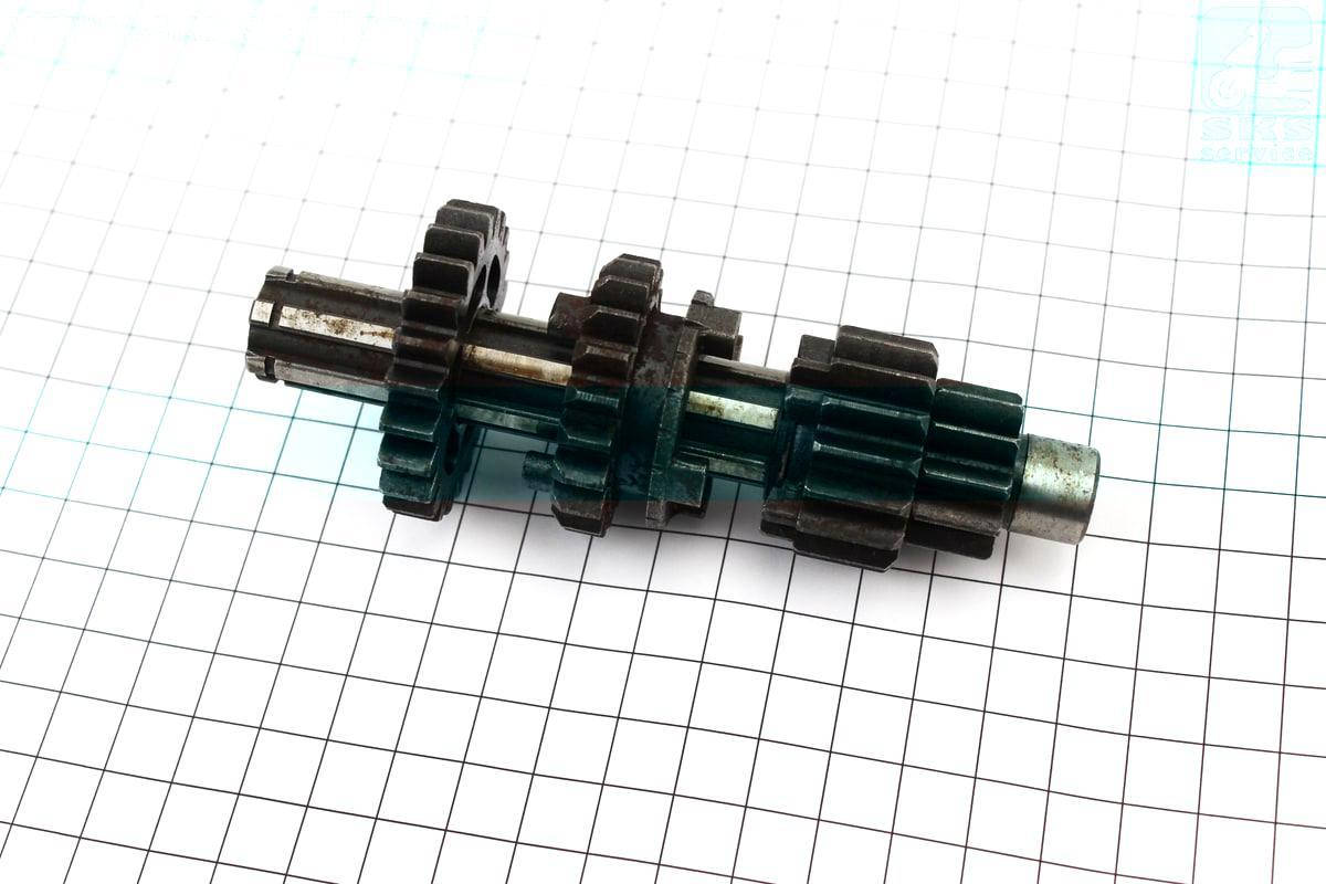 

УЦЕНКА DELTA Коробка передач - вал первичный с шестернями, d-14мм под сепаратор (небольшой налет) (338733)