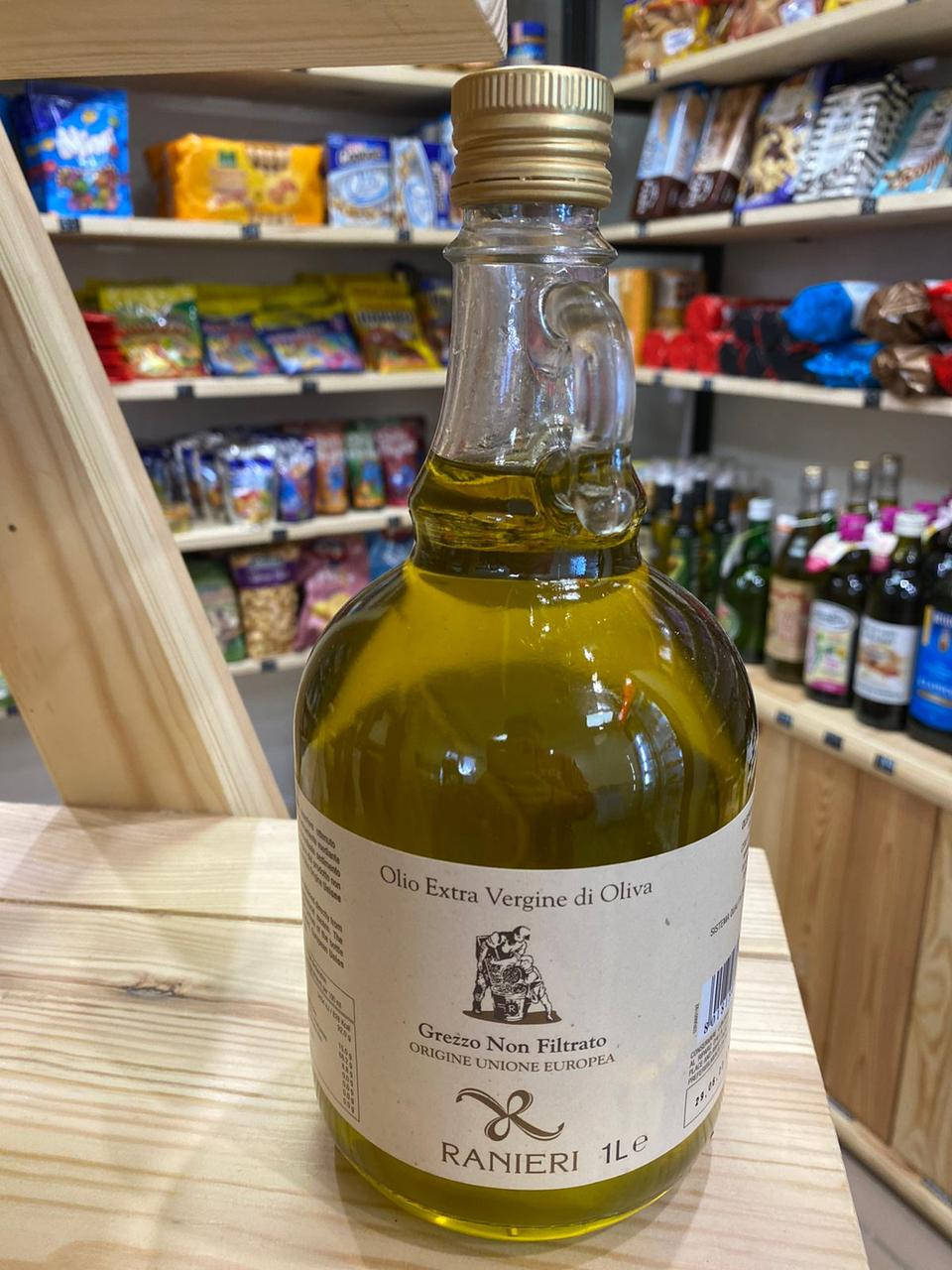 

Оливковое масло нефильтрованное Extra Vergine di Oliva Ranieri, 1 л Италия