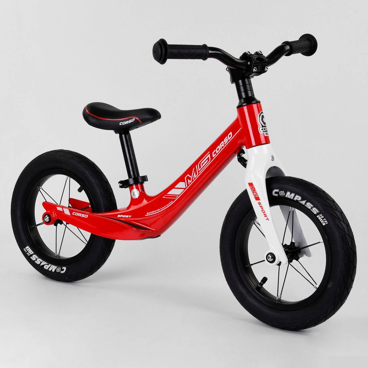 

Велобег для детей Corso 10567 колесо 12", магниевая рама. Беговел