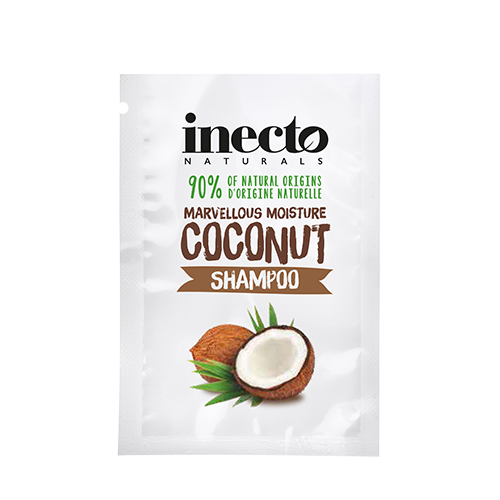 

Увлажняющего шампуня для блеска волос с кокосовым маслом Inecto Naturals Shampoo 10 ml