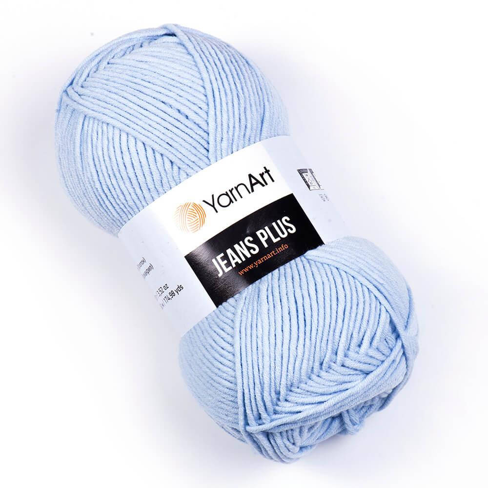 

Yarnart Jeans Plus № 75 светло-голубой