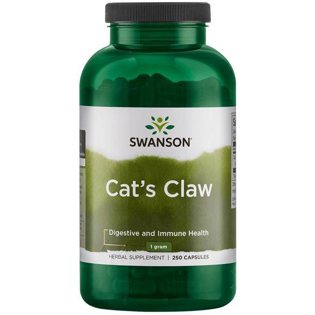

Swanson Premium Cat's Claw Ункария иммуностимулятор 500 мг 250 капс