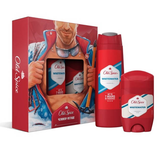 

Подарунковий набір OLD SPICE White Water (гель+дез.50мл)
