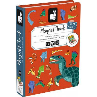

Развивающая игрушка Janod Магнитная книга Динозавры (J02590)