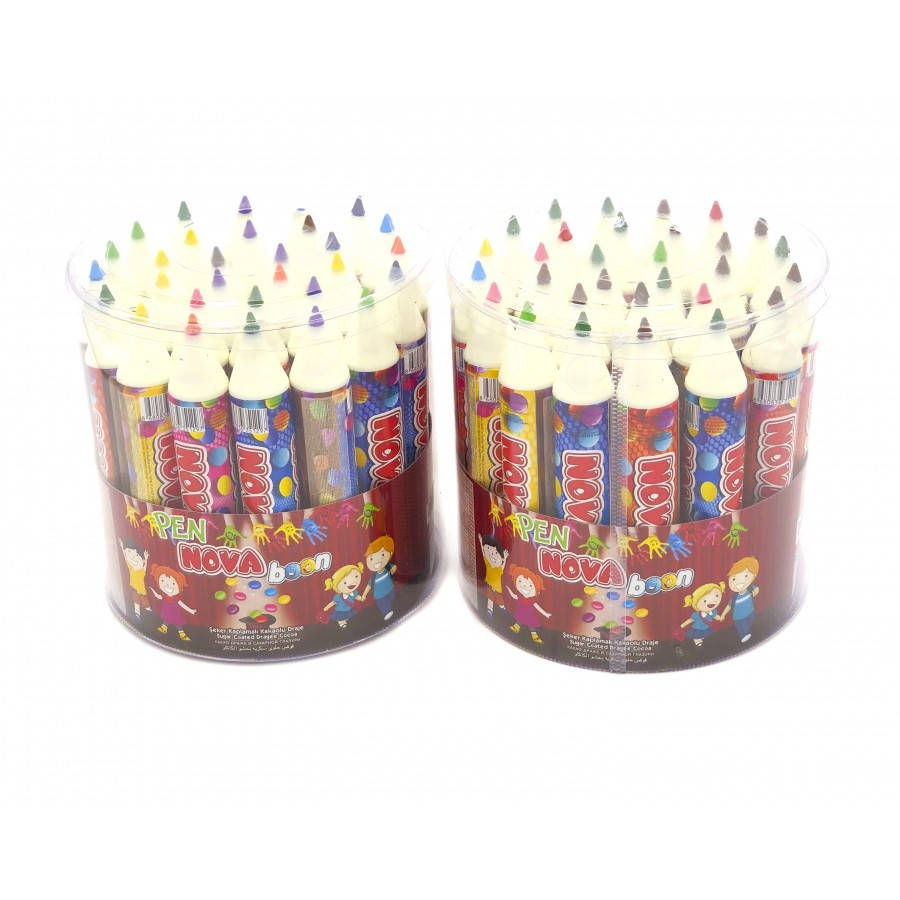 

Шоколадное драже в карандаше с раскраской 30 шт