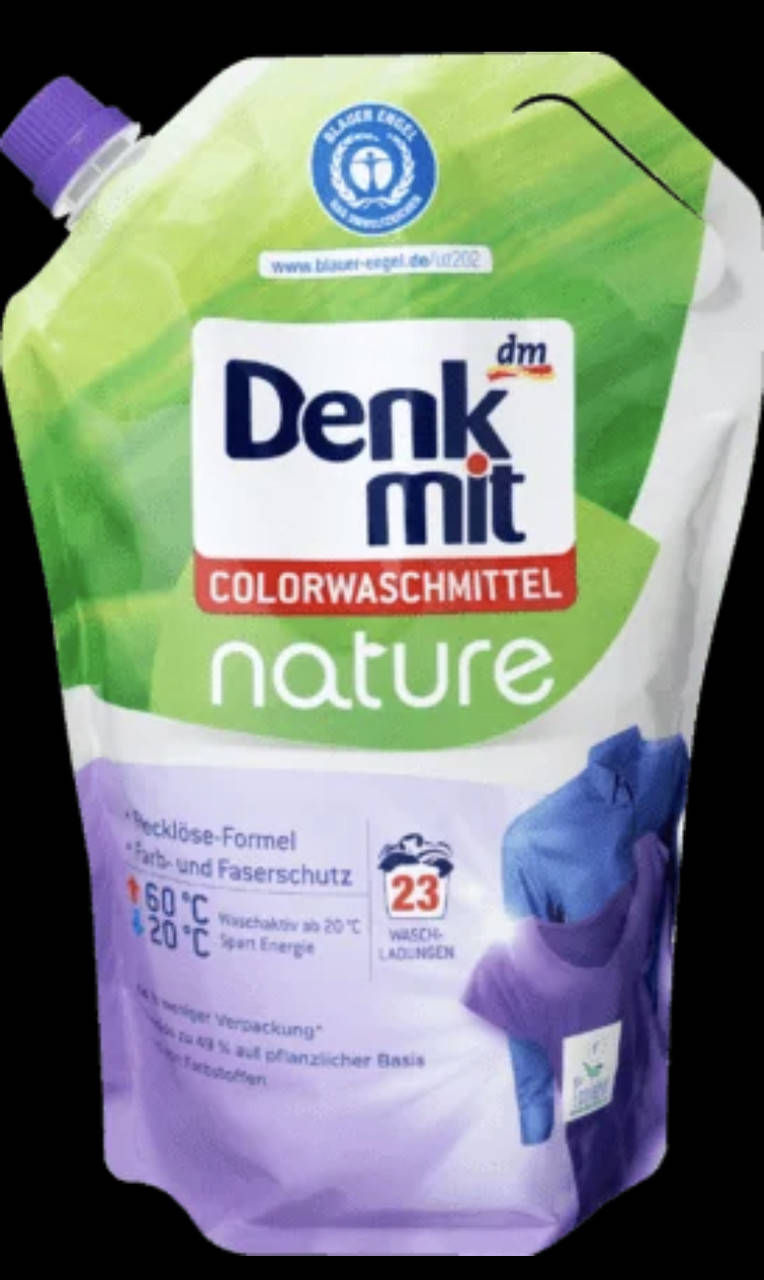 

Гель для стирки цветной одежды DenkMit Nature 1,256л Германия