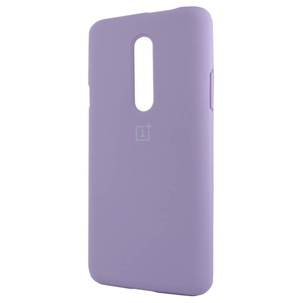 

Накладка Silicone Cover Full Protective OnePlus 7 Pro, Light Purple