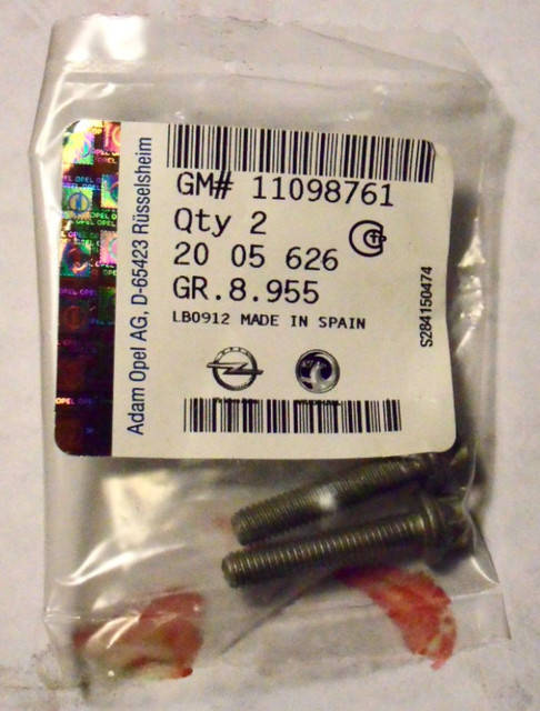 

Болт M6 X 30 мм GM 11098761