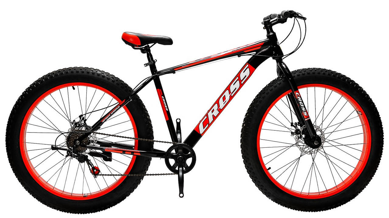 

Велосипед внедорожник фэтбайк Cross Tank 26 (fatbike) 2019 All
