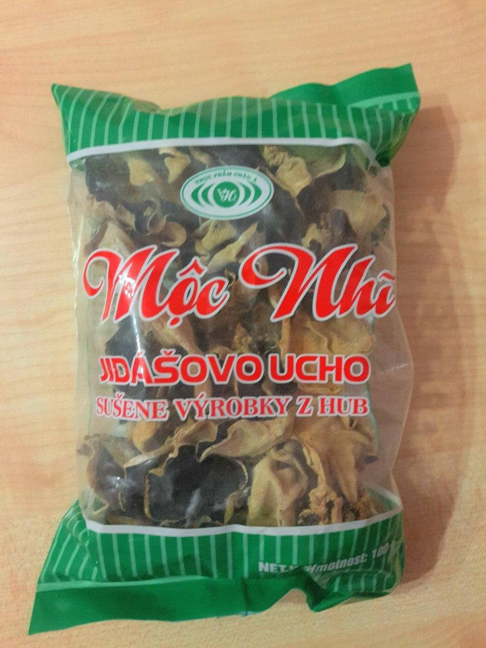 

Грибы сушеные, древесные ушастые Moc Nhi, 100 гр