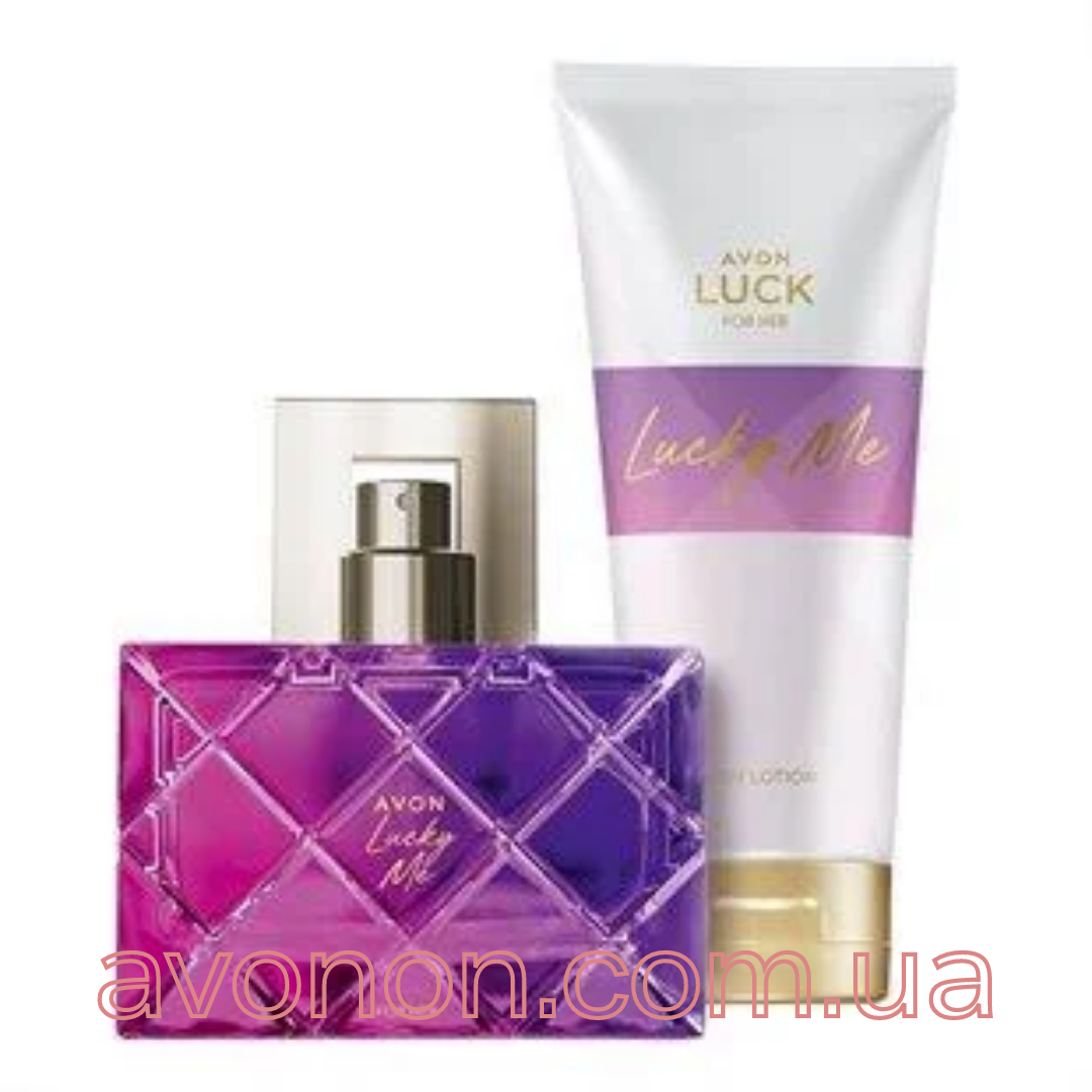

Avon Lucky Me Intense Лак мі для Неї, 50 мл+ крем для телаНабор -Парфумна вода