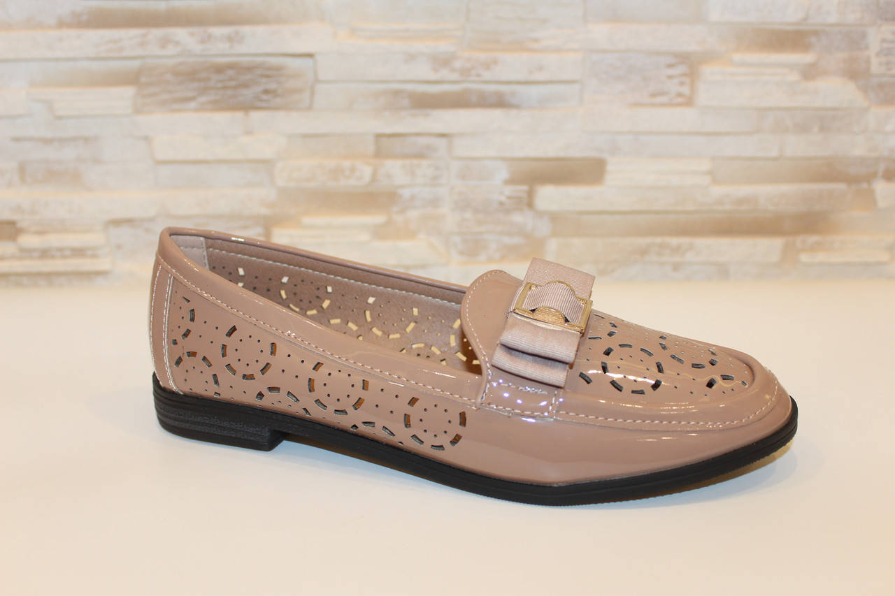 

Туфли женские бежевые Т1102, Бежевый