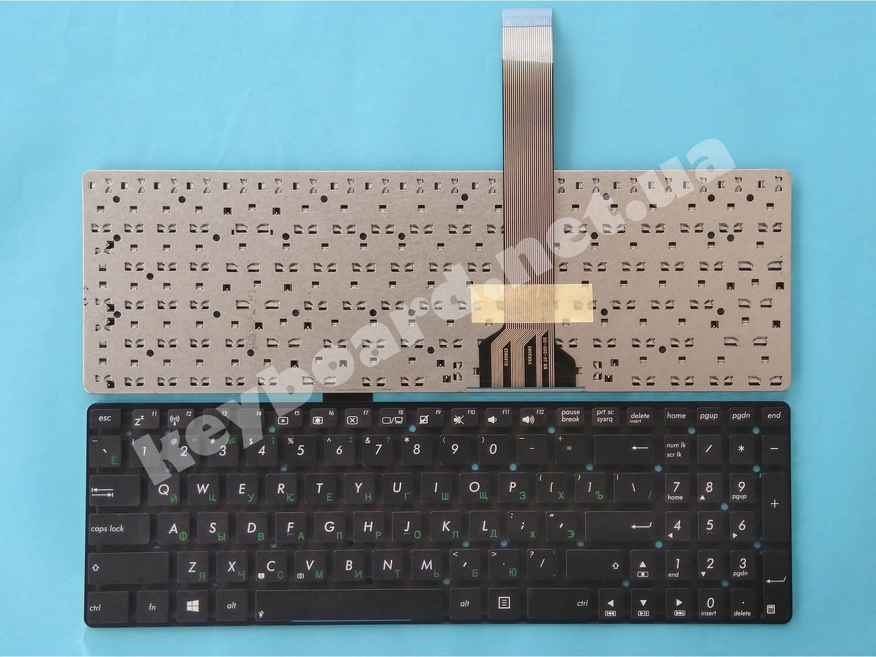 

Клавиатура для ноутбука Asus Q500A, Q500, Черный