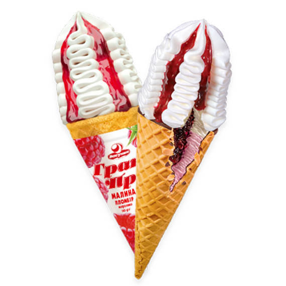 

Мороженое рожок «Гран-При» Малина