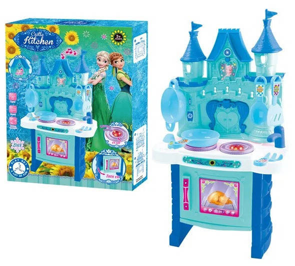 

Детская игровая кухня холодное сердце Frozen музыкальная с подсветкой
