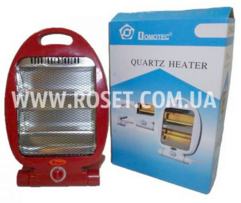 

Обогреватель галогенный - Domotec Quartz Heater NSB-80 600W