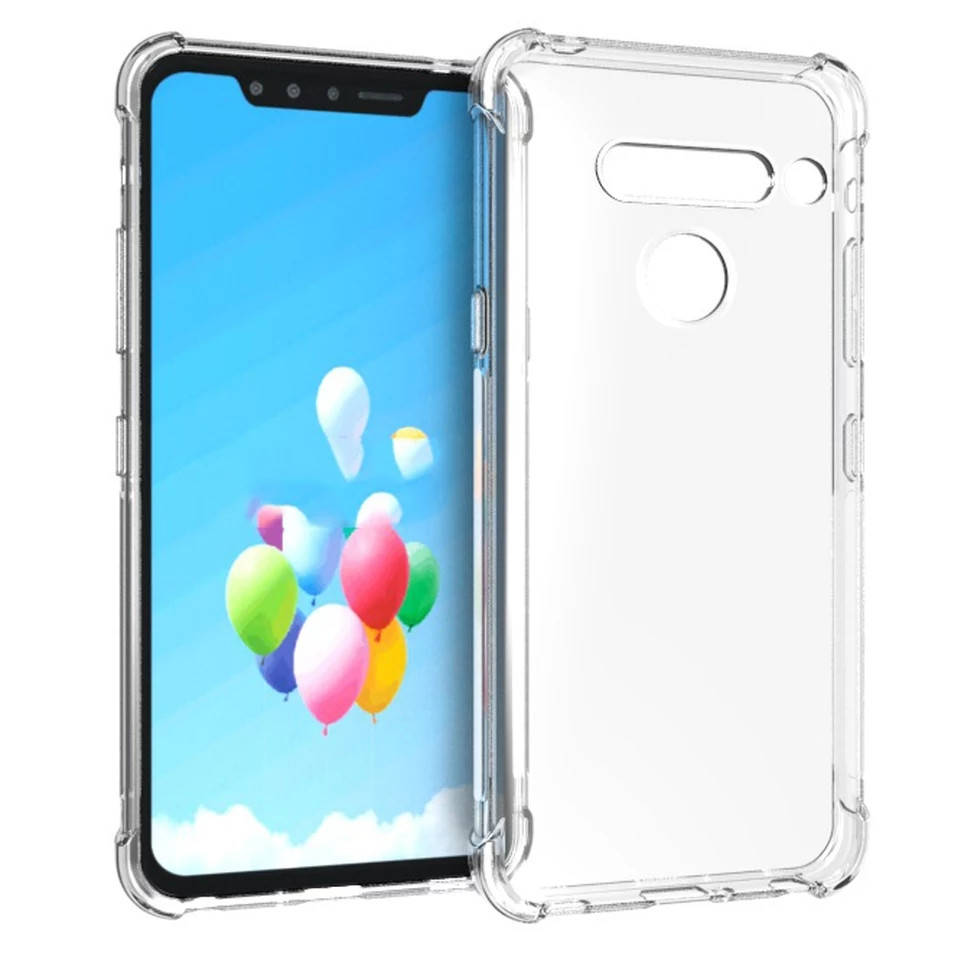 

Lg G8 ( 3 камеры ) чехол прозрачный силиконовый противоударный AirBag TPU