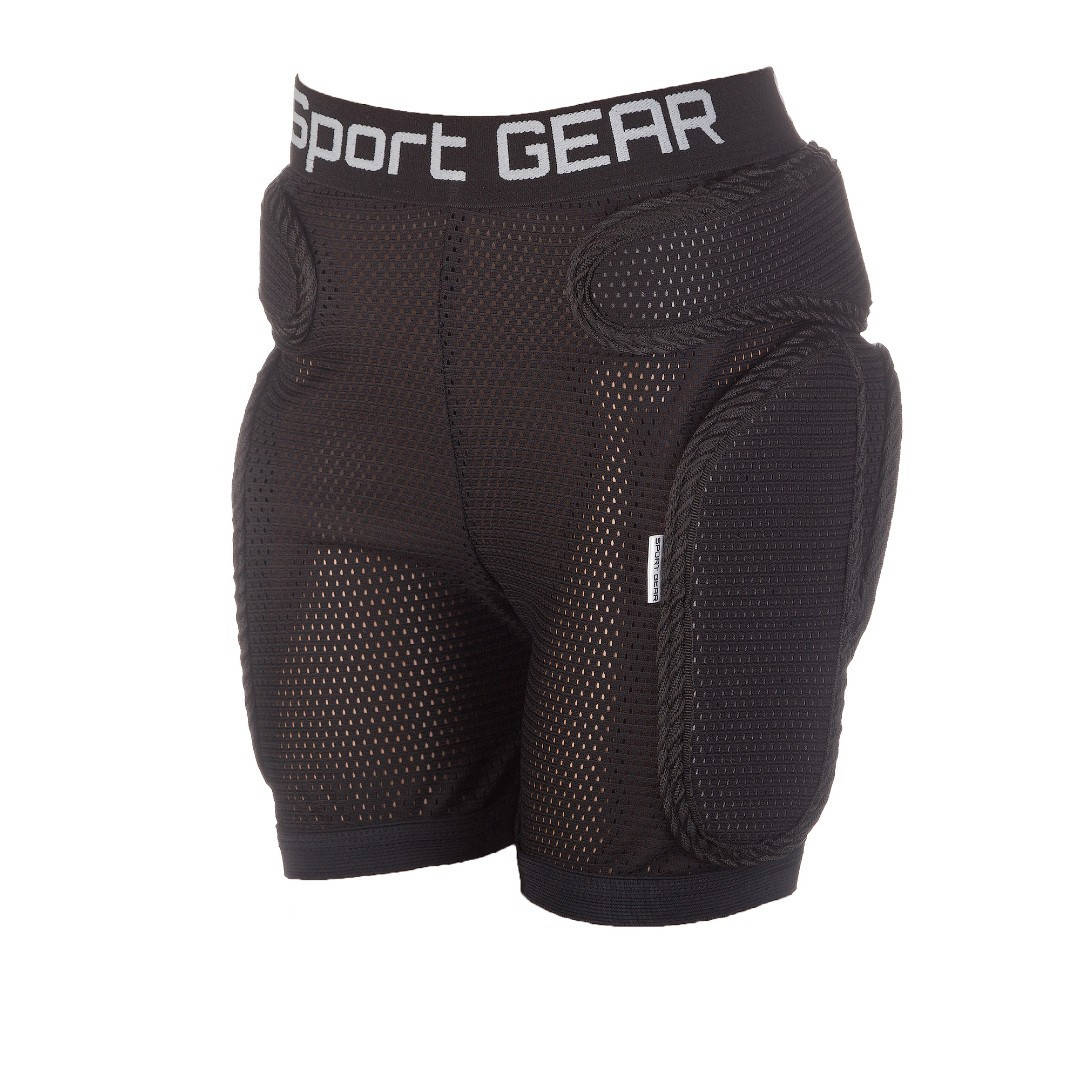 

Защитные детские шорты для роликов Sport Gear Recruit Pro black(толщина мягких подкладок 15мм)