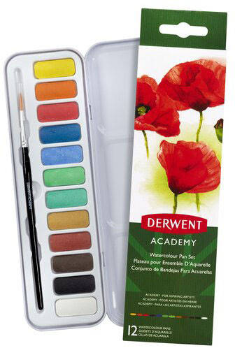 

Набор акварельных красок Derwent Academy™ Watercolour.