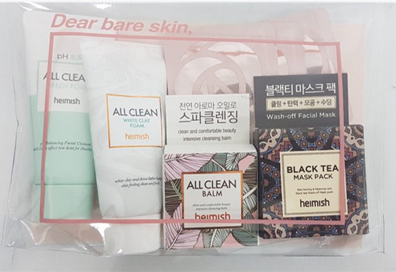 

Подарочный набор Heimish All Clean Mini Kit Набор миниатюр Корея