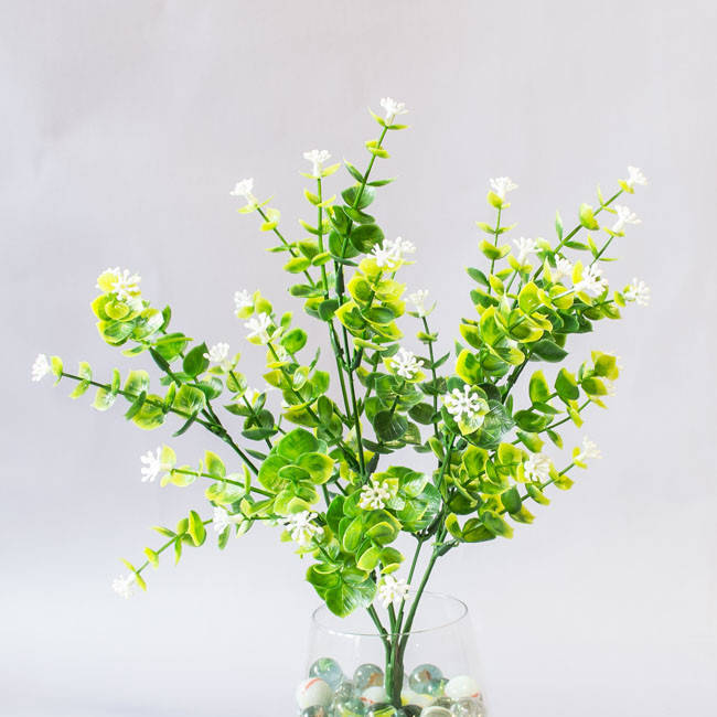 

Букет самшит с тычинками белый Самш-8