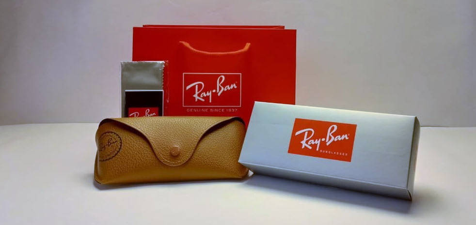 

Фирменный комплект для очков Ray-Ban с красной сумочкой, Разные цвета