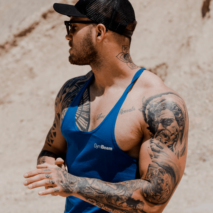 

Майка Stringer Dark Blue - GymBeam S (116422)