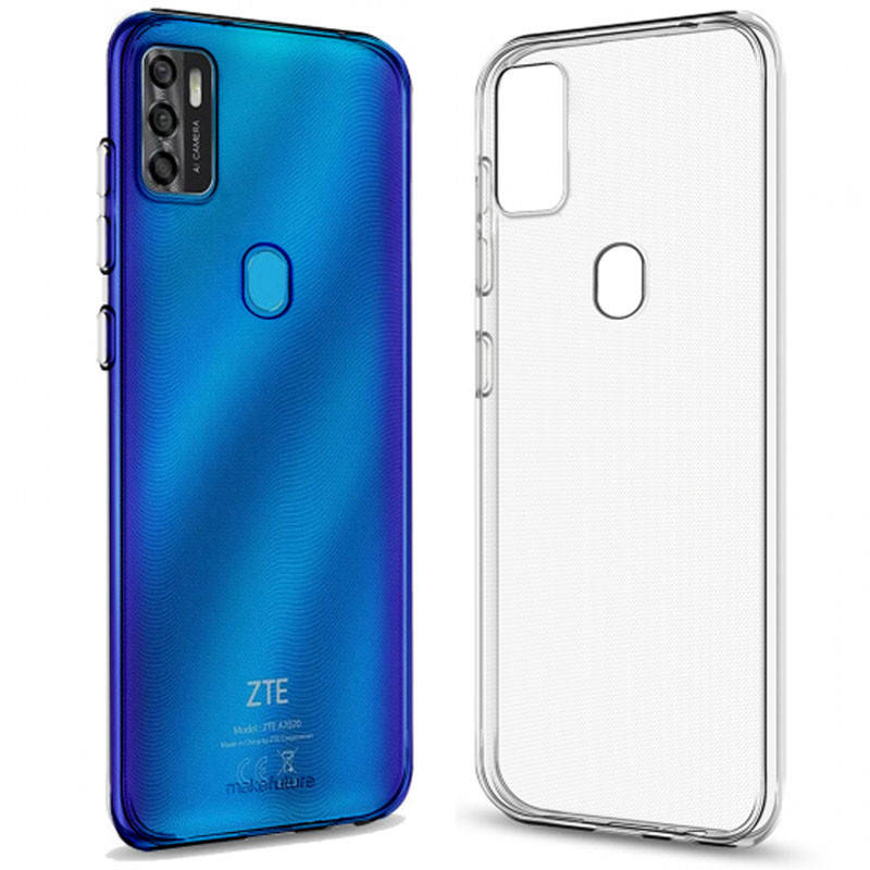 

Силиконовый чехол Epic Transparent 1,0 mm для ZTE Blade A7s (2020), Прозрачный