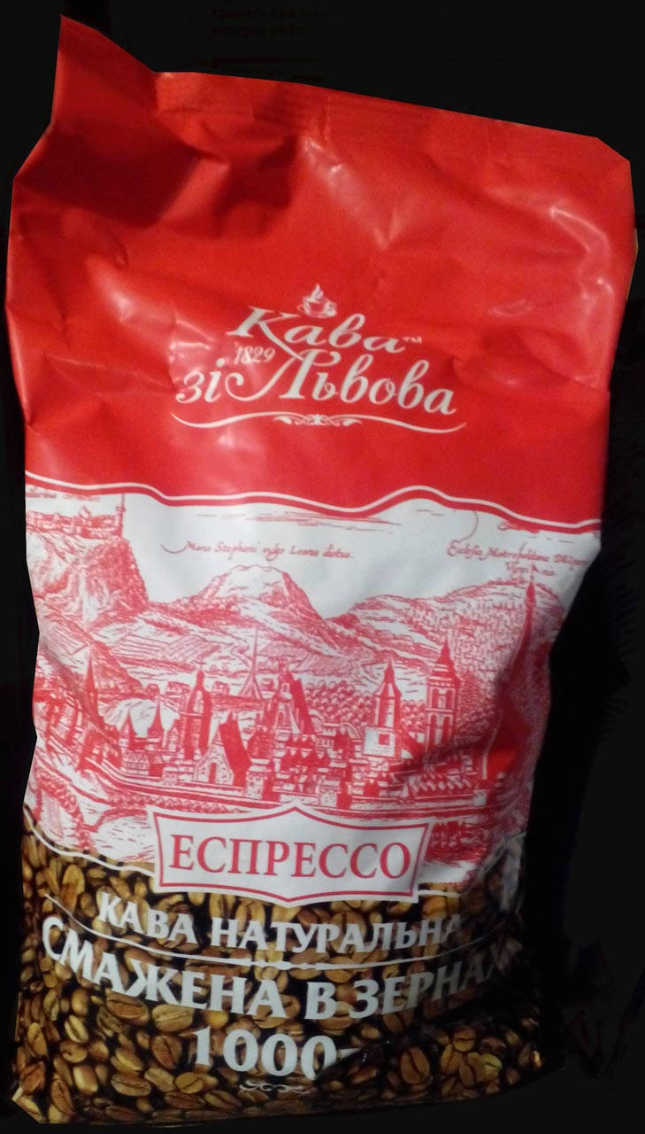 

Кофе Кава зі Львова Еспрессо в зернах 1 кг